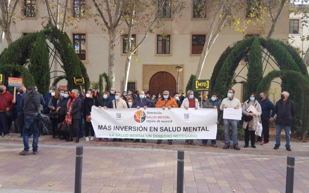 La Federación Salud Mental Región de Murcia regresa a las movilizaciones para pedir más inversión