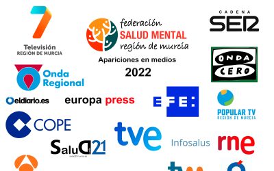 Medios 2022: todas las apariciones en medios de la Salud Mental en la Región de Murcia