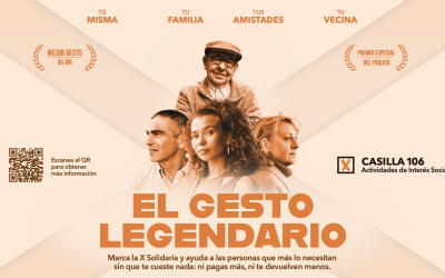 Marca la X Solidaria en tu declaración de la renta